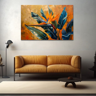Tableau Acrylique Fleur